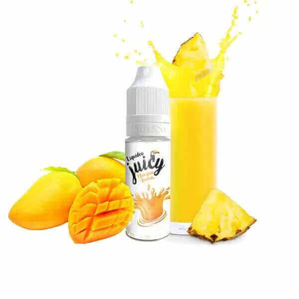 LIQUIDEO E-liquide Mangue Ananas 10ml-0 mg-VAPEVO