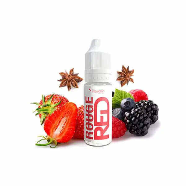 LIQUIDEO E-liquide Rouge 10ml-VAPEVO