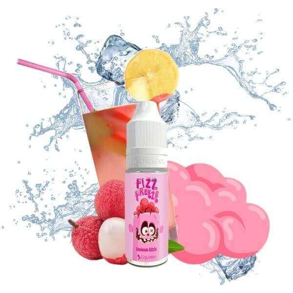 LIQUIDEO Fizz & Freeze Limonade Litchi - E-liquide 10ml-0 mg-VAPEVO