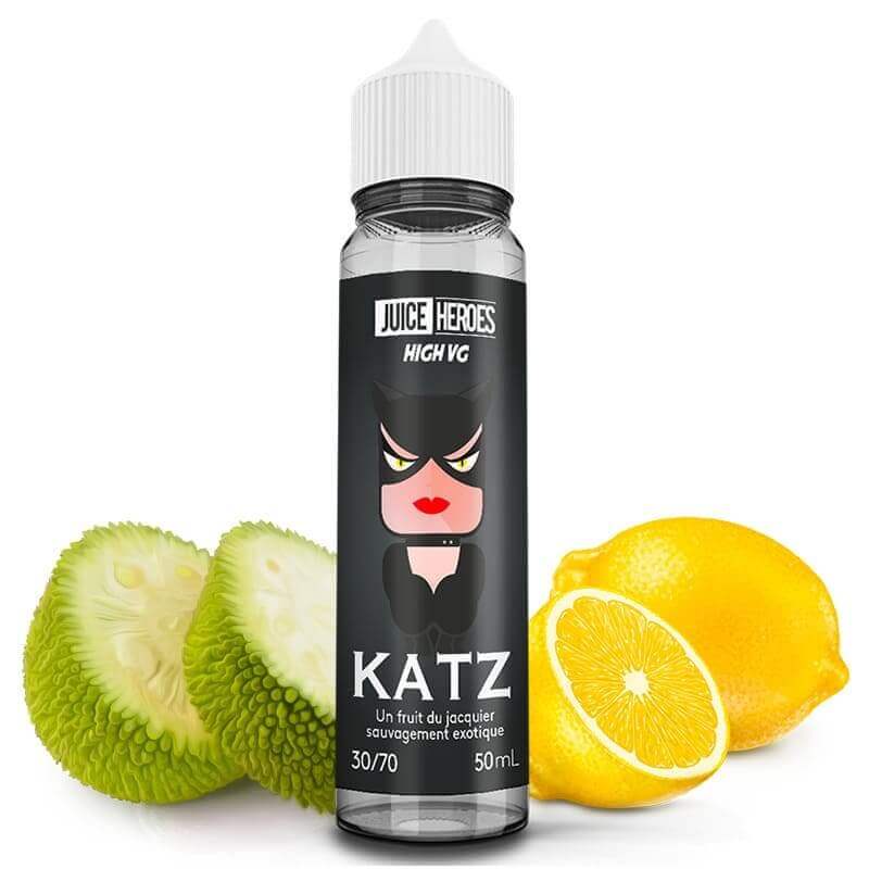 LIQUIDEO Juice Heroes Katz - E-liquide 50ml-0 mg-VAPEVO