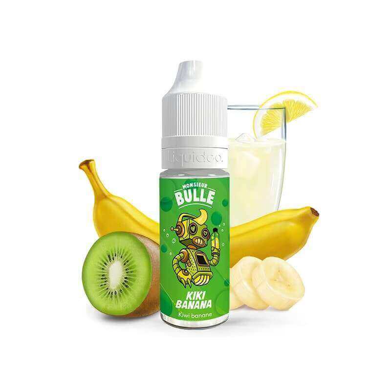 LIQUIDEO Monsieur Bulle Kiki Banana - E-liquide 10ml-VAPEVO