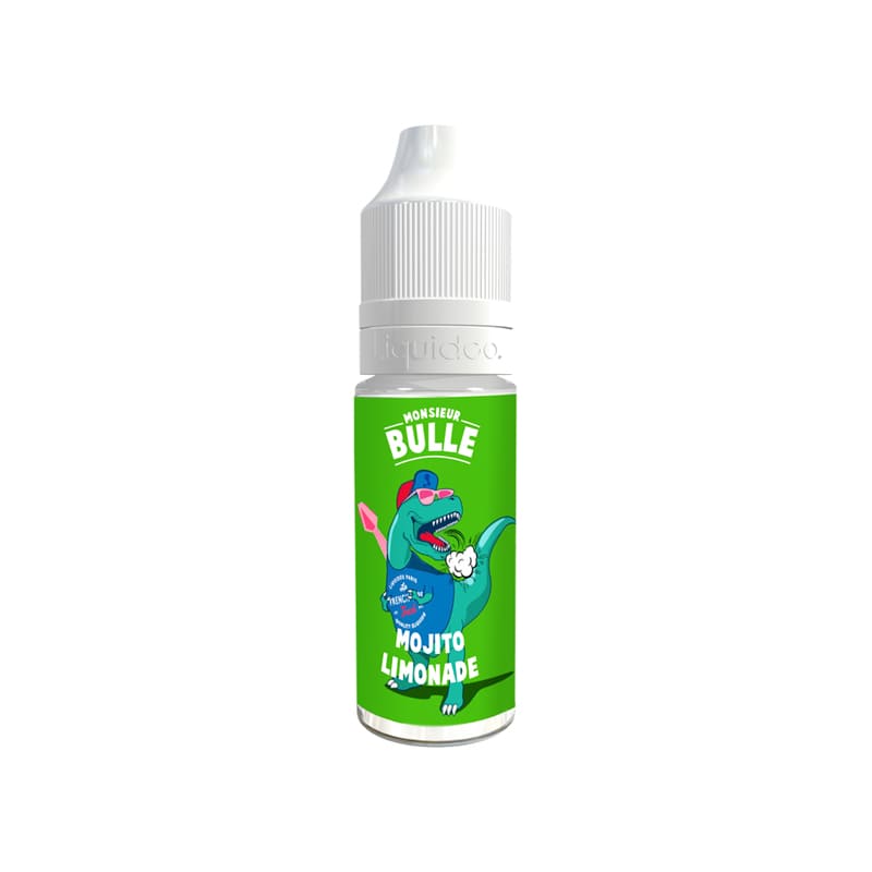 LIQUIDEO Monsieur Bulle Mojito Limonade - E-liquide 10ml-0 mg-VAPEVO