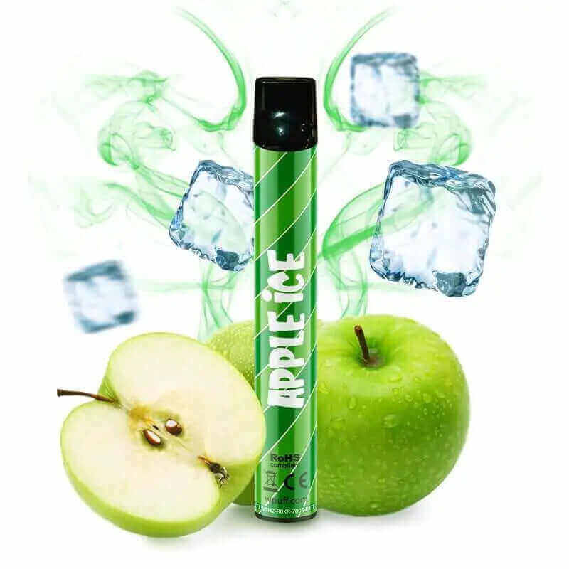 LIQUIDEO Pod Jetable Wpuff Apple Ice-VAPEVO