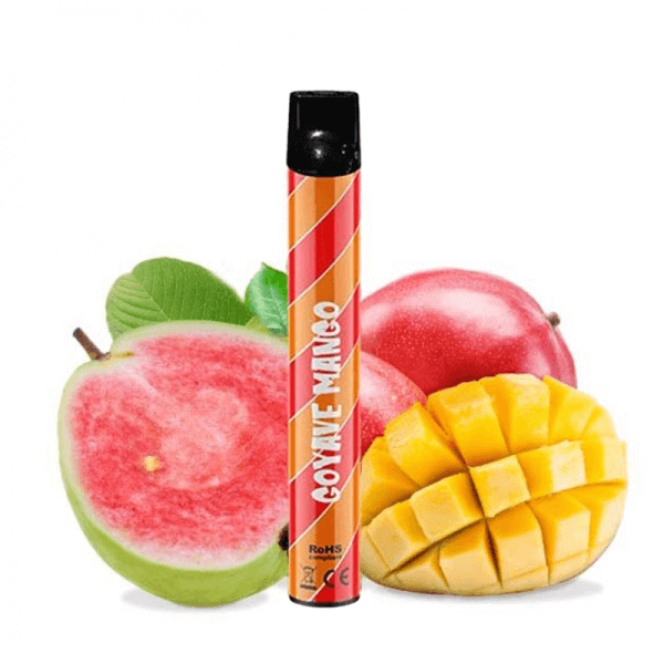 LIQUIDEO Pod Jetable Wpuff Goyave Mango-0 mg-VAPEVO