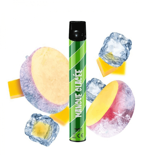 LIQUIDEO Pod Jetable Wpuff Mangue Glacée-0 mg-VAPEVO