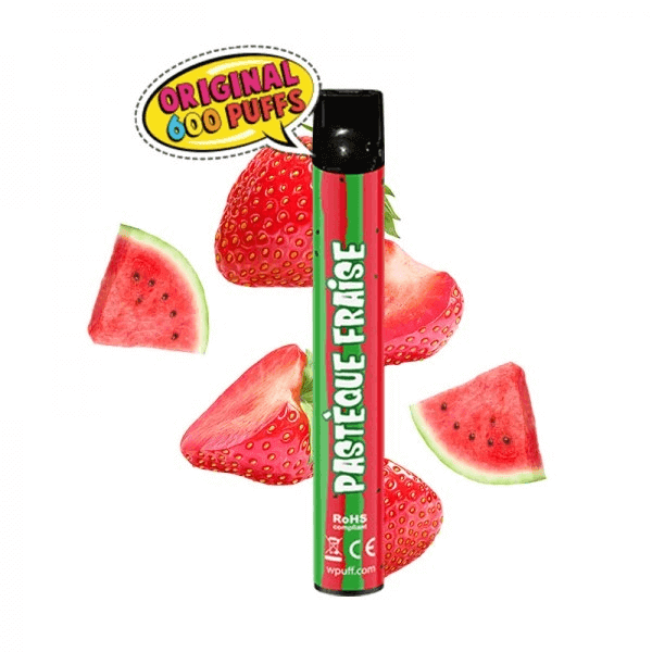 LIQUIDEO Pod Jetable Wpuff Pastèque Fraise-VAPEVO