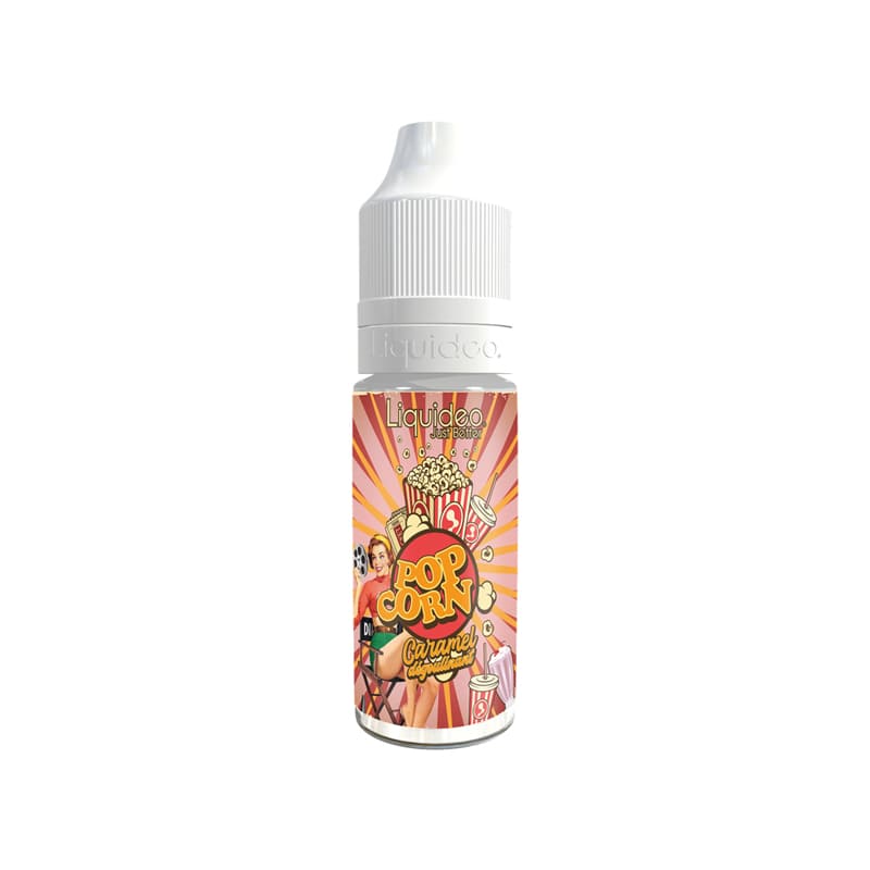 LIQUIDEO Pop Corn Caramel - E-liquide 10ml-0 mg-VAPEVO