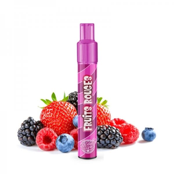 LIQUIDEO Wpuff 2.0 - Pod Jetable 800 Puffs-9 mg-Fruits Rouges-VAPEVO