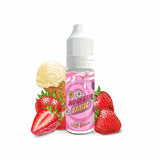 LIQUIDEO Wpuff Flavors Ice Cream Fraise - E-liquide 10ml-VAPEVO