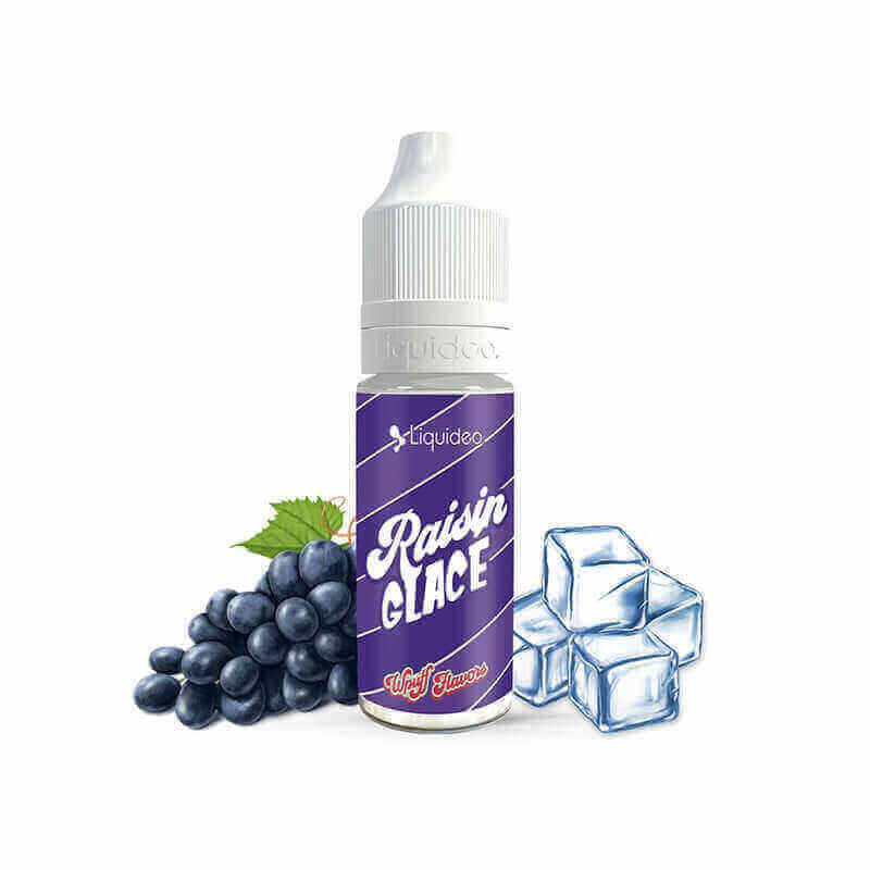 LIQUIDEO Wpuff Flavors Raisin Glacé - E-liquide 10ml-0 mg-VAPEVO