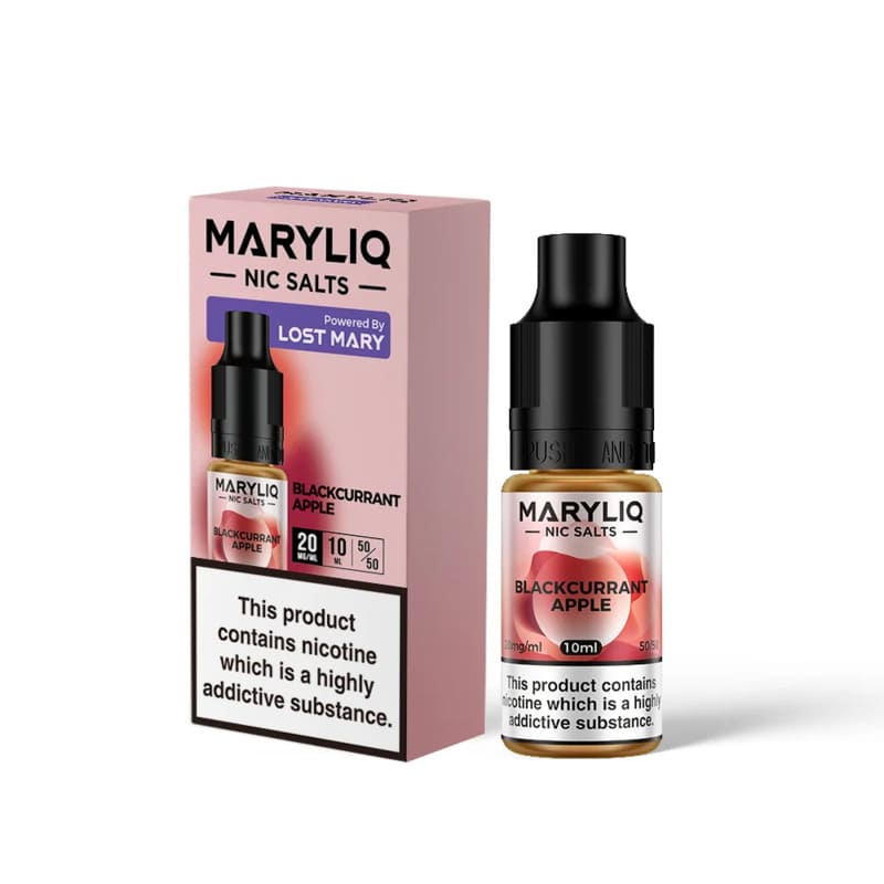 LOST MARY Maryliq Blackcurrant Apple - Sel de nicotine 10ml-10 mg-VAPEVO