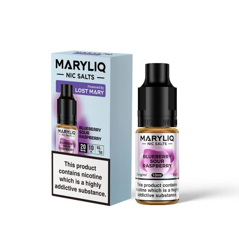 LOST MARY Maryliq Blueberry Sour Raspberry - Sel de nicotine 10ml-10 mg-VAPEVO