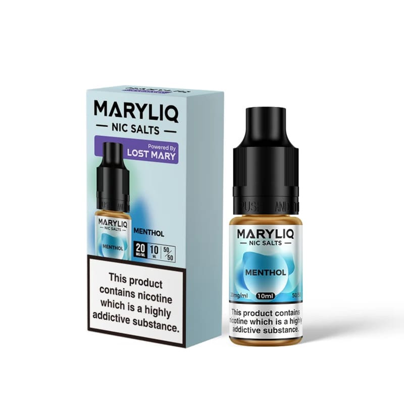 LOST MARY Maryliq Menthol - Sel de nicotine 10ml-10 mg-VAPEVO