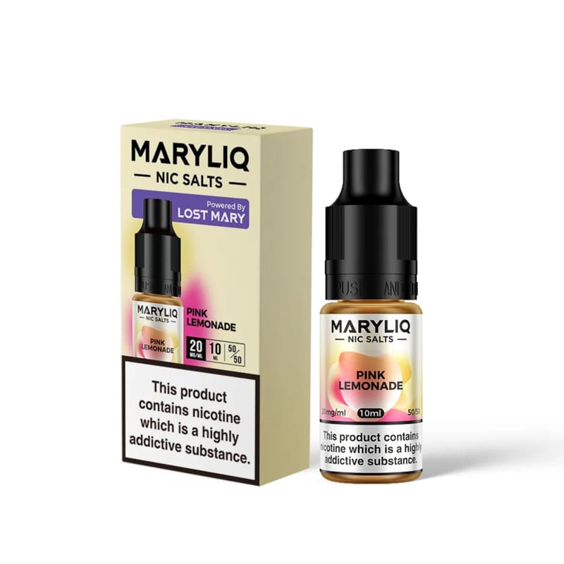 LOST MARY Maryliq Pink Lemonade - Sel de nicotine 10ml-10 mg-VAPEVO