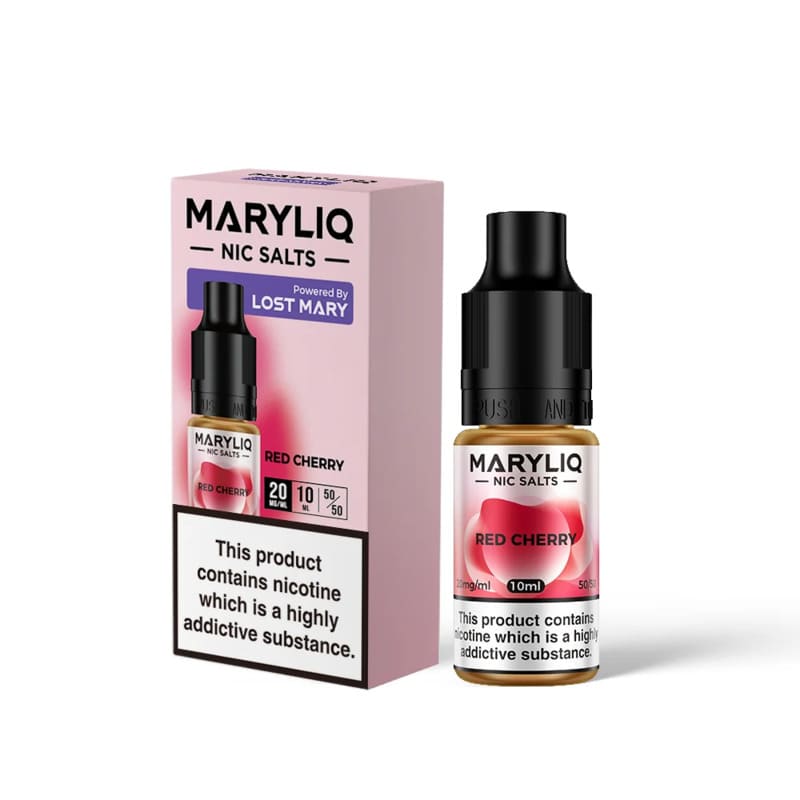 LOST MARY Maryliq Red Cherry - Sel de nicotine 10ml-10 mg-VAPEVO