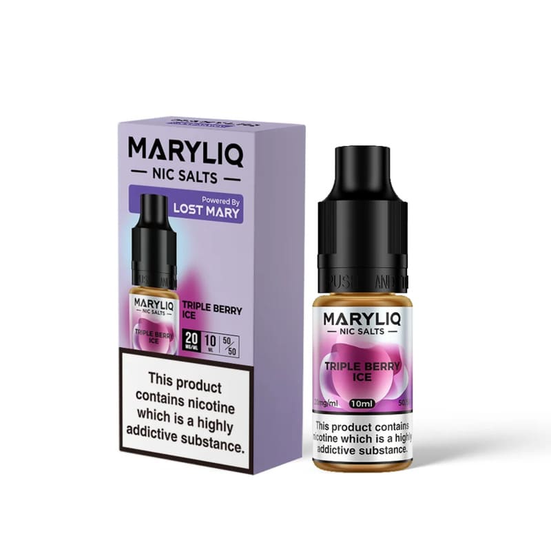 LOST MARY Maryliq Triple Berry Ice - Sel de nicotine 10ml-10 mg-VAPEVO