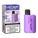 LOST MARY Tappo Air - Kit E-Cigarette avec Cartouche Rechargeable-10 mg-Fraise Framboise-VAPEVO