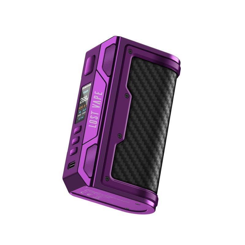 LOST VAPE Box Mod Thelema Quest 200W-Mystic Purple Carbon Fiber-VAPEVO