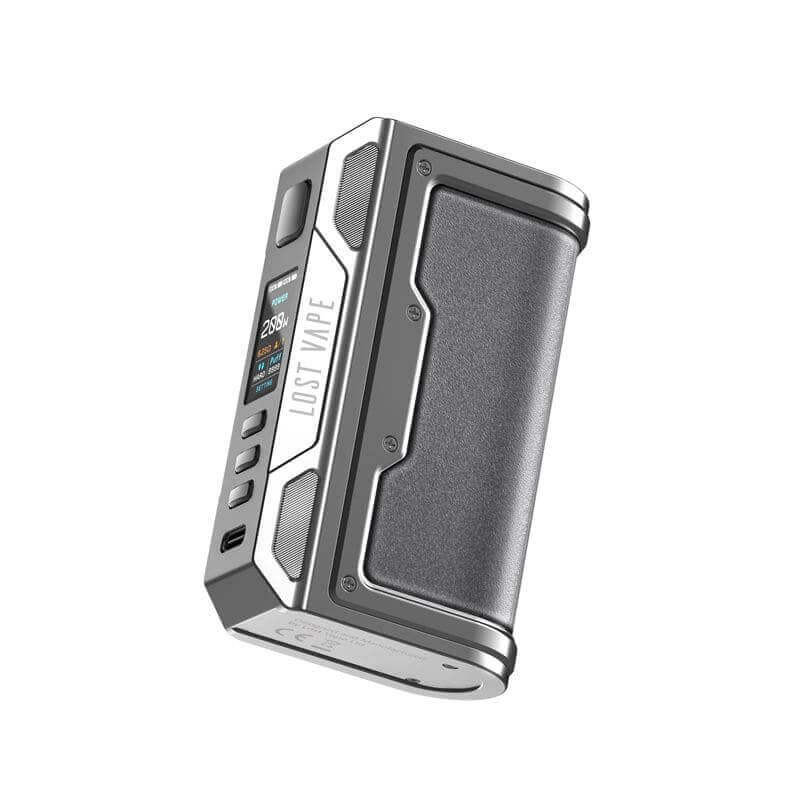 LOST VAPE Box Mod Thelema Quest 200W-SS Calf Leather-VAPEVO