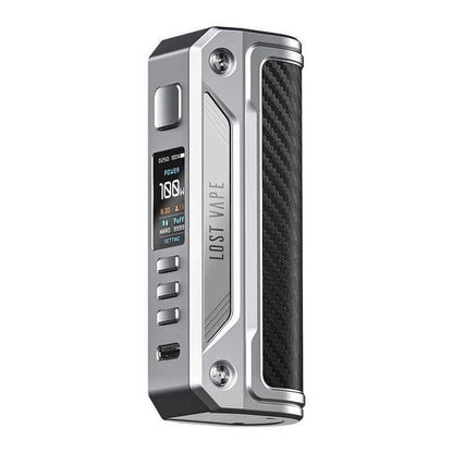 LOST VAPE Box Mod Thelema Solo 100W-SS Carbon Fiber-VAPEVO