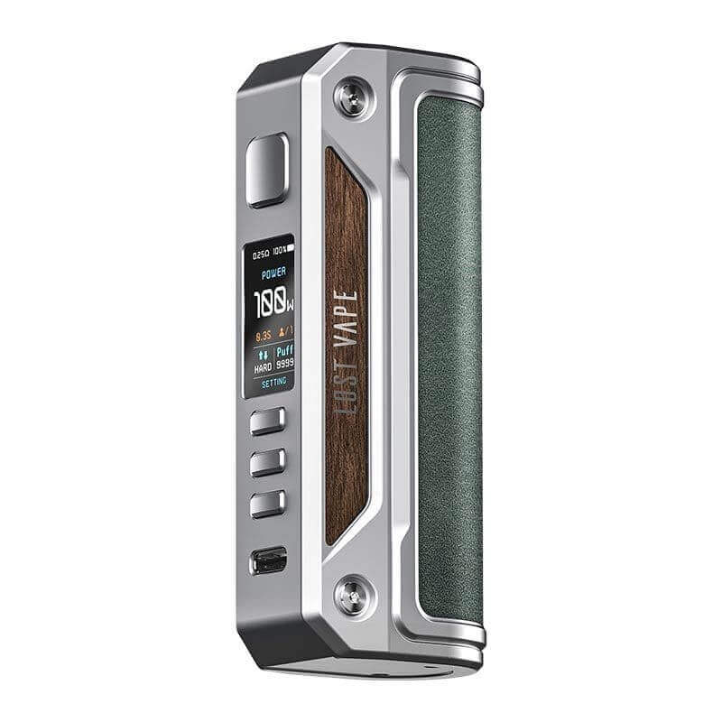 LOST VAPE Box Mod Thelema Solo 100W-SS Mineral Green-VAPEVO