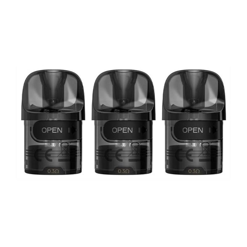 LOST VAPE E-Plus - Pack de 3 Cartouches Pod 3ml-0.3 ohm-VAPEVO