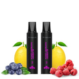 LOST VAPE Rebar Next C2 - Pack de 2 Cartouches 2 ml 600 Puffs-20 mg-Blueberry Raspberry Lemon-VAPEVO