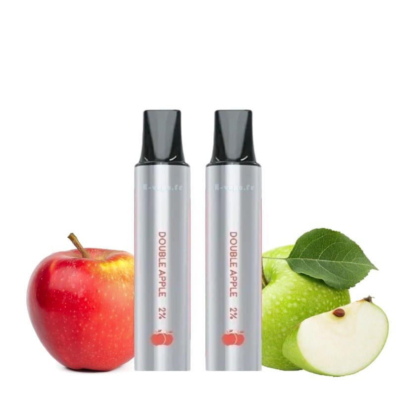 LOST VAPE Rebar Next C2 - Pack de 2 Cartouches 2 ml 600 Puffs-20 mg-Double Apple-VAPEVO