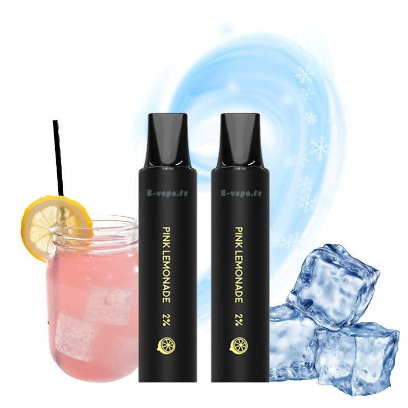 LOST VAPE Rebar Next C2 - Pack de 2 Cartouches 2 ml 600 Puffs-20 mg-Pink Lemonade-VAPEVO