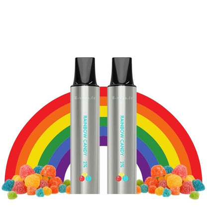 LOST VAPE Rebar Next C2 - Pack de 2 Cartouches 2 ml 600 Puffs-20 mg-Rainbow Candy-VAPEVO