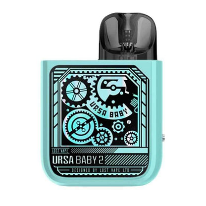 LOST VAPE Ursa Baby 2 - Kit E-Cigarette 22W 900mAh-Pop Blue x Time Gear-VAPEVO