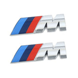 Lot de 2 emblèmes BMW M Sport pour les ailes latérales-VAPEVO