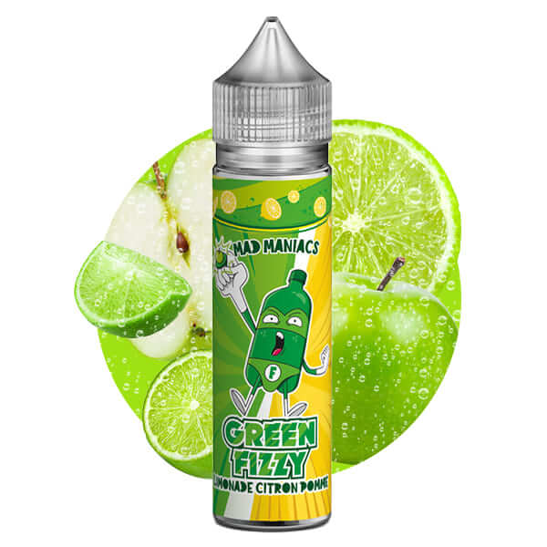 MAD MANIACS - Green Fizzy - E-liquide 50ml-0 mg-VAPEVO