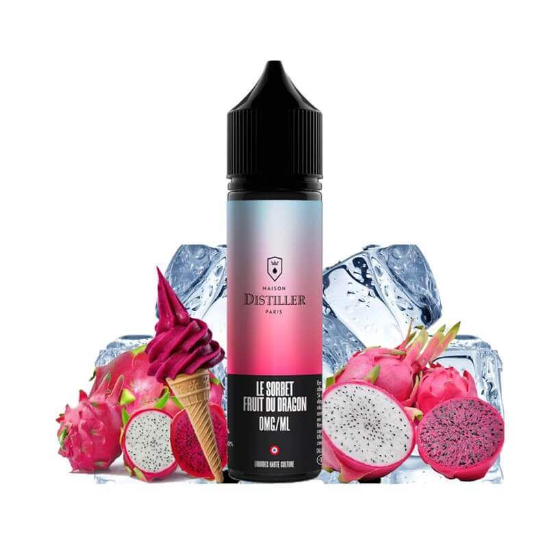 MAISON DISTILLER Le Sorbet Fruit du Dragon - E-liquide 50ml-0 mg-VAPEVO