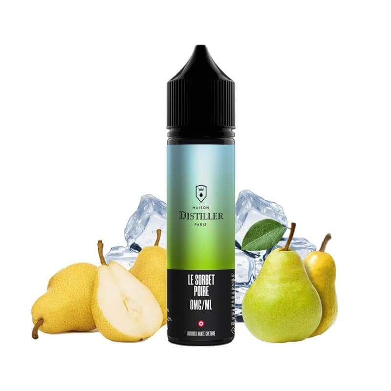 MAISON DISTILLER Le Sorbet Poire - E-liquide 50ml-0 mg-VAPEVO