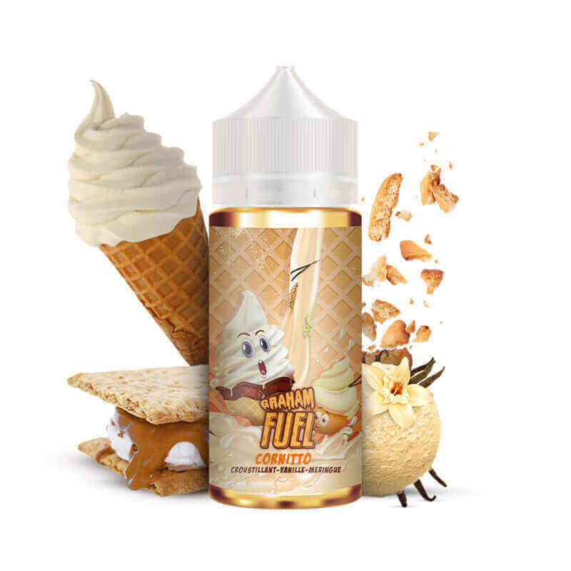 MAISON FUEL Graham Fuel Cornitto - E-liquide 100ml-0 mg-VAPEVO