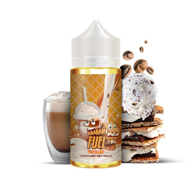 MAISON FUEL Graham Fuel Puchino - E-liquide 100ml-0 mg-VAPEVO