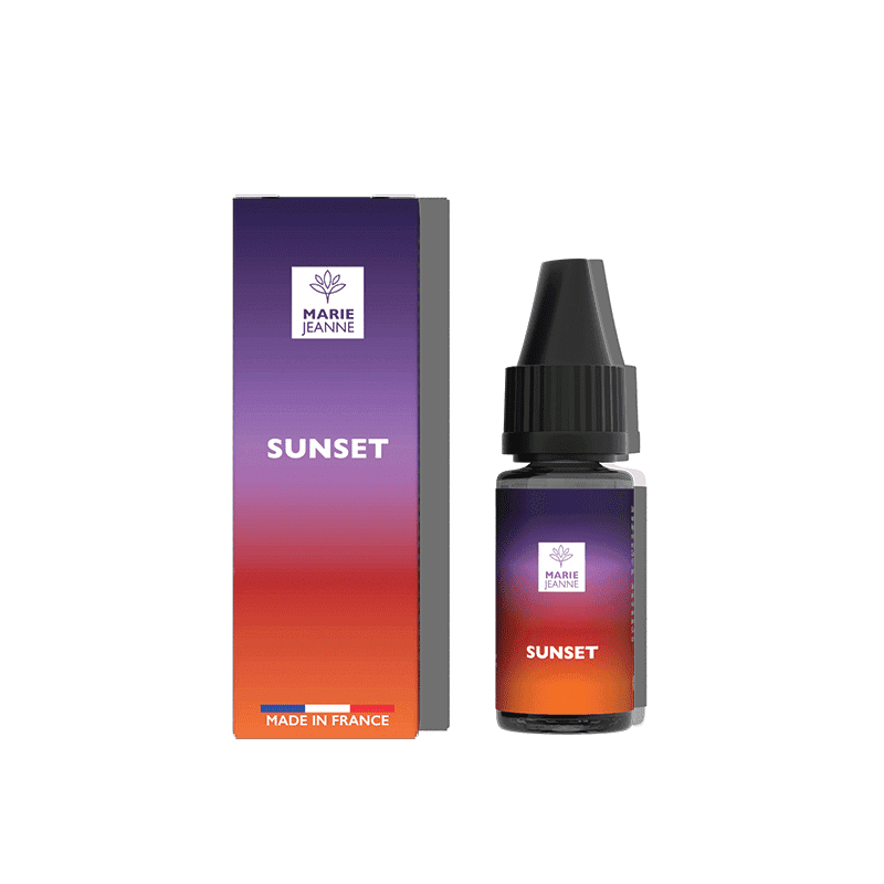 MARIE JEANNE CBD Sunset - E-liquide CBD 10ml-VAPEVO