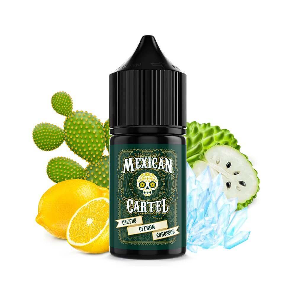 MEXICAN CARTEL Cactus, Citron, Corossol - Arôme Concentré 10ml/30ml-30ml-VAPEVO