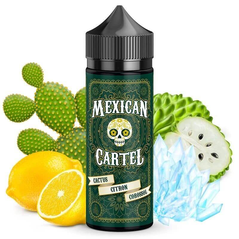 MEXICAN CARTEL Cactus, Citron, Corossol - E-liquide 50ml/100ml-0 mg-100ml-VAPEVO