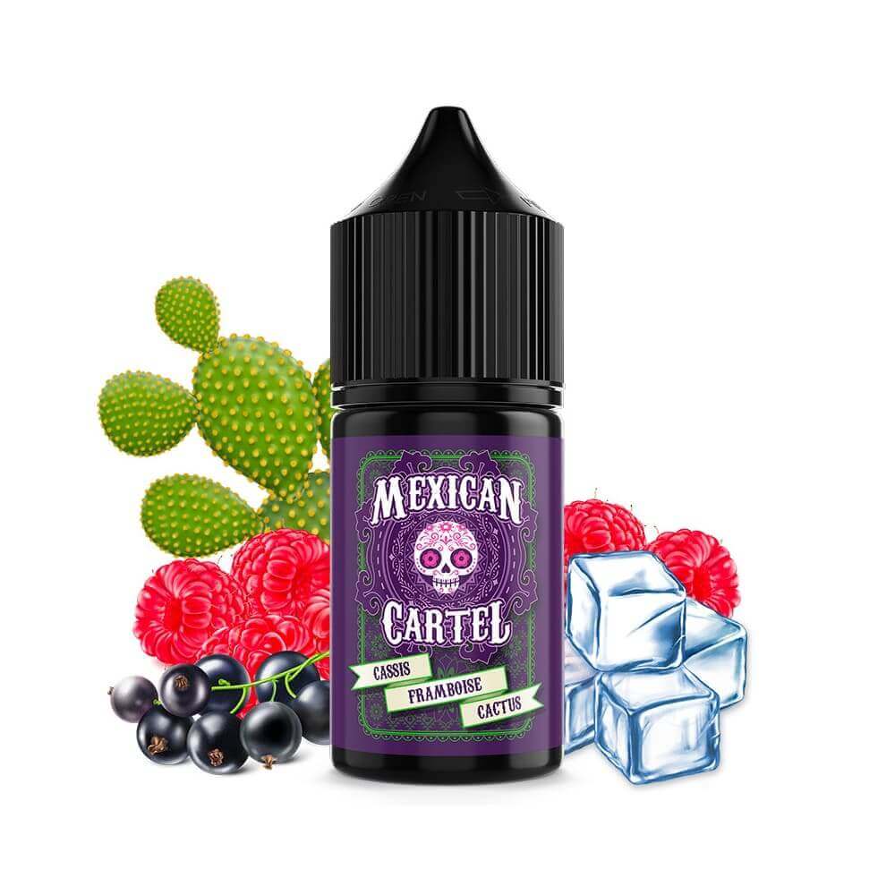 MEXICAN CARTEL Cassis, Framboise, Cactus - Arôme Concentré 10ml/30ml-30ml-VAPEVO