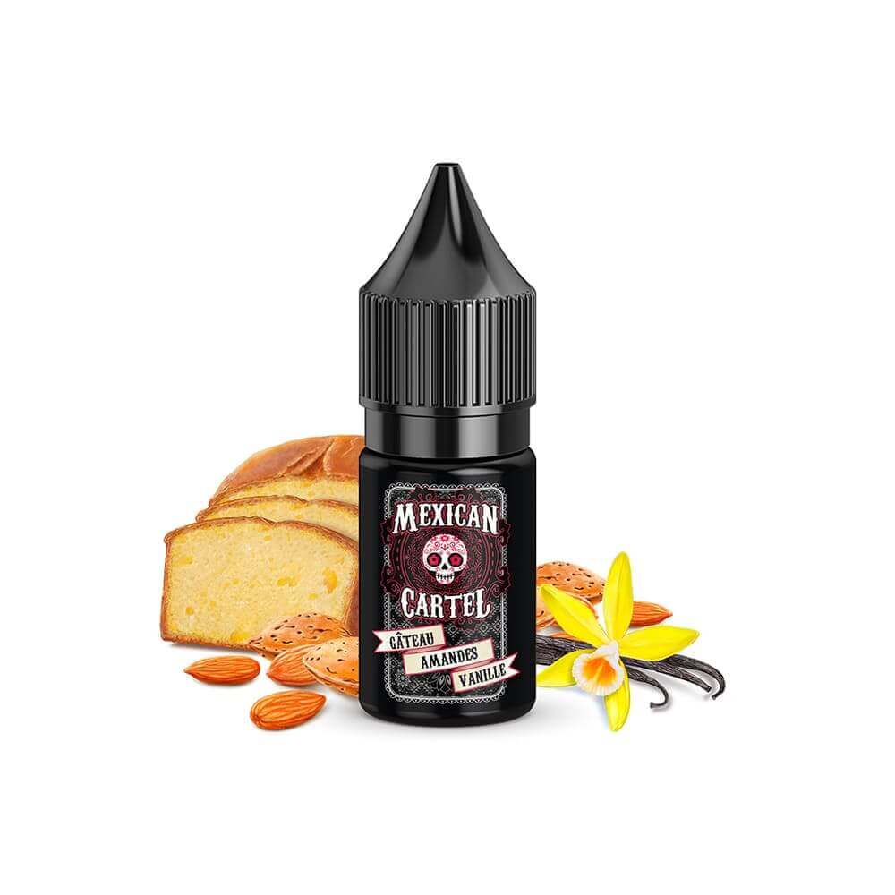 MEXICAN CARTEL Gâteau Amandes Vanille - Arôme Concentré 10ml/30ml-10 ml-VAPEVO