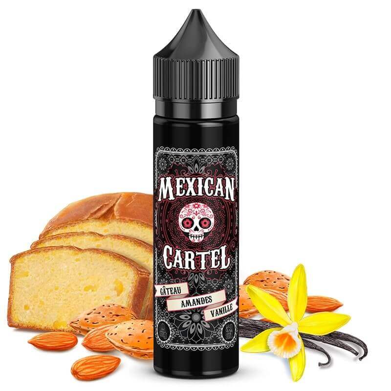 MEXICAN CARTEL Gâteau Amandes Vanille - E-liquide 50ml/100ml-0 mg-50ml-VAPEVO