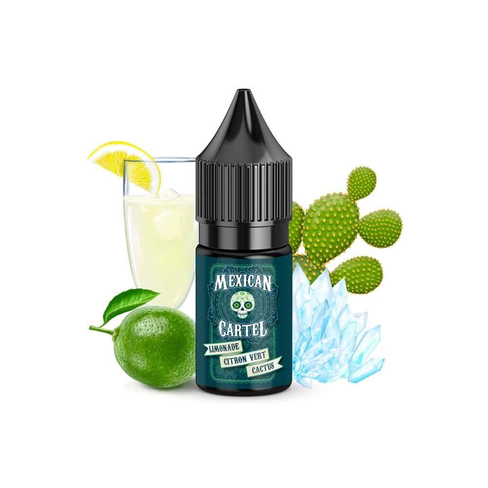 MEXICAN CARTEL Limonade, Citron Vert, Cactus - Arôme Concentré 10ml/30ml-10ml-VAPEVO