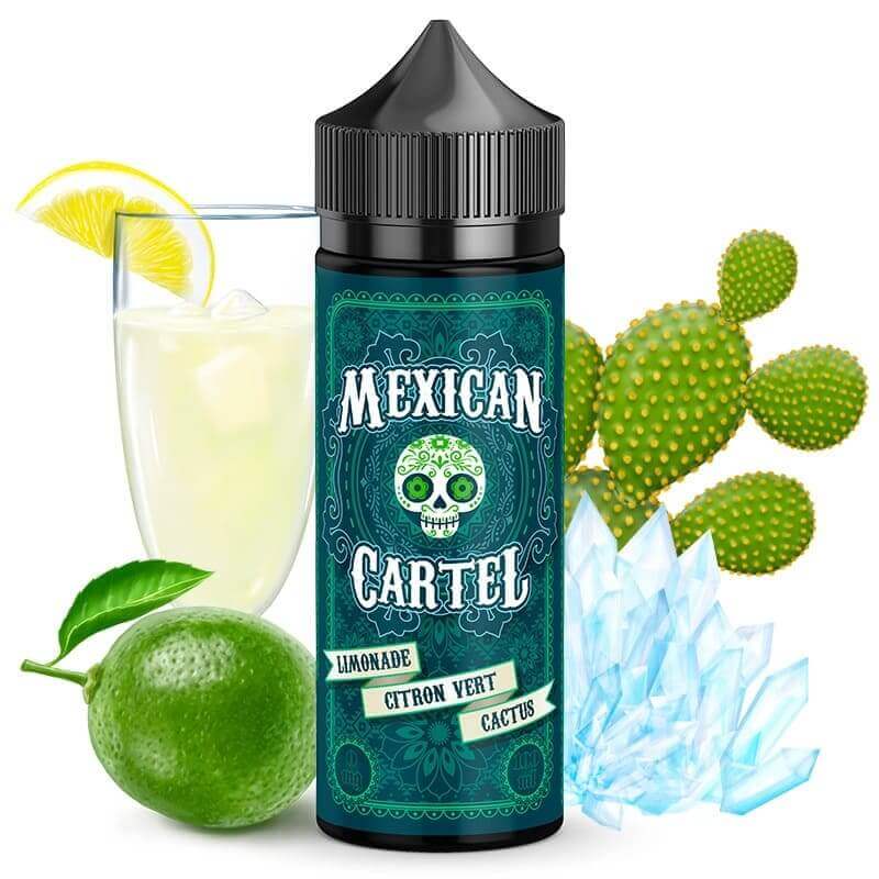 MEXICAN CARTEL Limonade, Citron Vert, Cactus - E-liquide 50ml/100ml-0 mg-100ml-VAPEVO