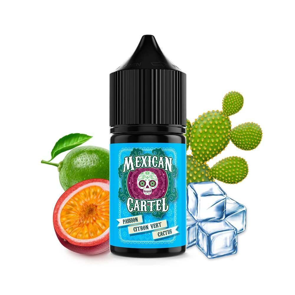 MEXICAN CARTEL Passion, Citron Vert, Cactus - Arôme Concentré 10ml/30ml-30ml-VAPEVO