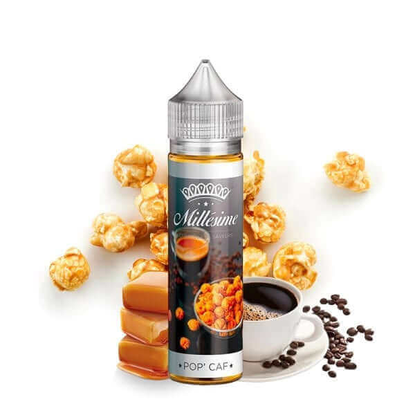 MILLÉSIME E-liquide Pop Caf 50ml-0 mg-VAPEVO