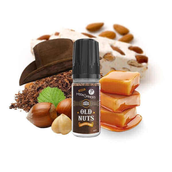 MOONSHINERS Bootleg Series Old Nuts - E-liquide 10ml-0 mg-VAPEVO