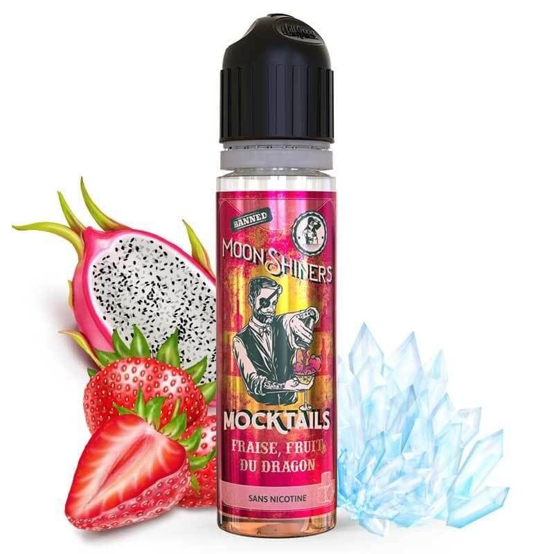 MOONSHINERS Mocktails - Fraise Fruit Du Dragon - E-liquide 50ml-0 mg-VAPEVO