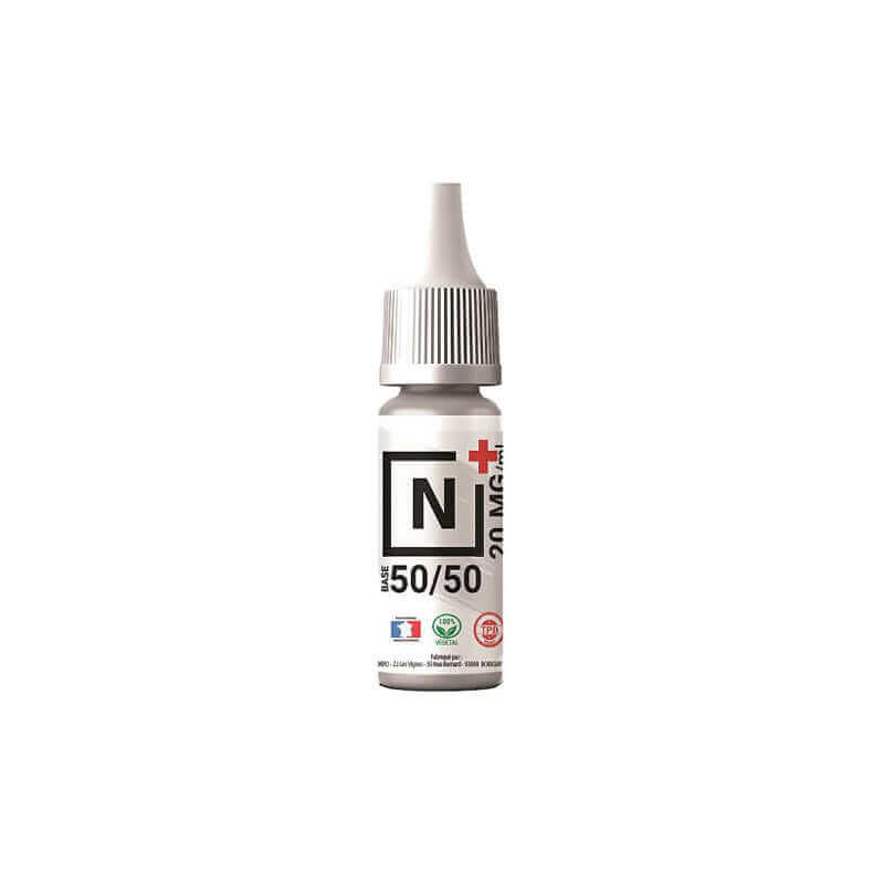 N+ Booster De Nicotine 20mg - Pack de 5 Flacons 10ml-50:50-VAPEVO